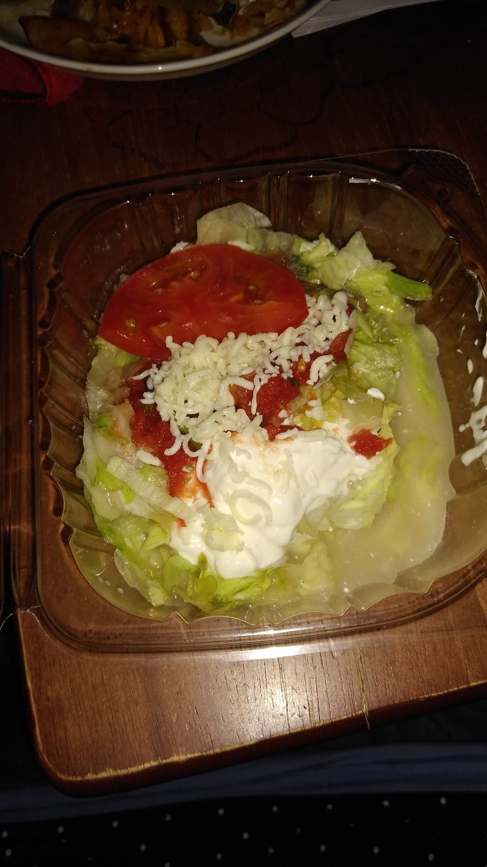 Watery Salad Top View